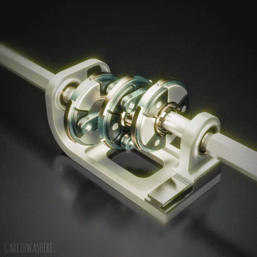 美的不同尋常的機(jī)械動(dòng)圖，壓鑄廠家應(yīng)該收藏一下