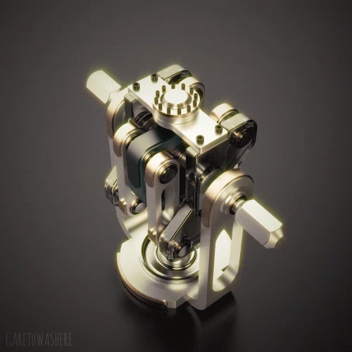 美的不同尋常的機(jī)械動(dòng)圖，壓鑄廠家應(yīng)該收藏一下